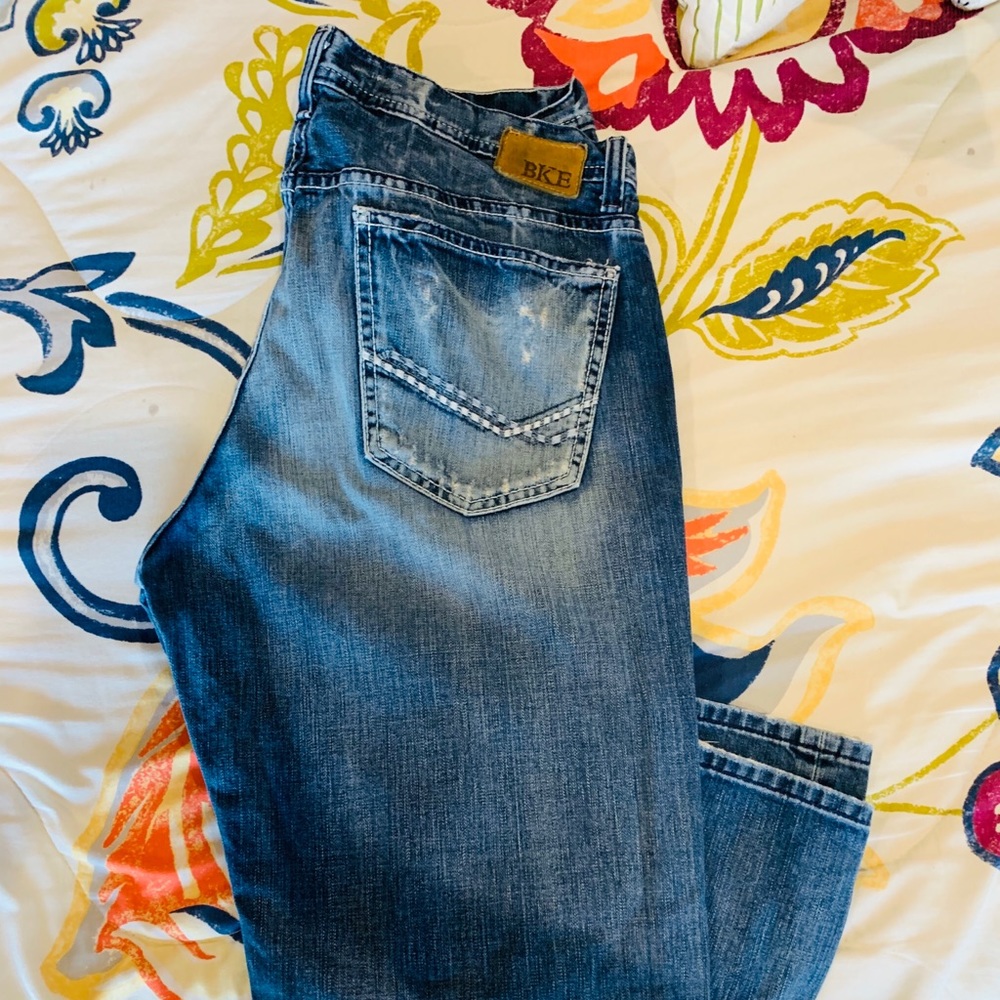 Men's Bke Tyler 36x34  jeans worn one time